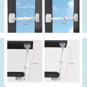 Zabepieczenie OKNA Uchylne REGULACJA ABS Dzieci BLOKADA do PRALKI OKIEN - miniatura 9