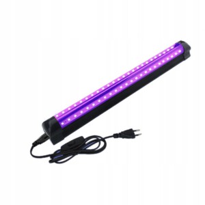 Lampa 48x LED UV 395-400nm 10W Wtyczka ŚCIENNA SUFIT 230V Ultrafioletowa - miniatura 7