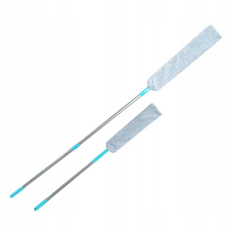 SZCZOTKA mop KUCHENNA do Zakamarków pod SZAFKI Teleskopowa KURZ KŁAKI 150cm - zdjęcie 4