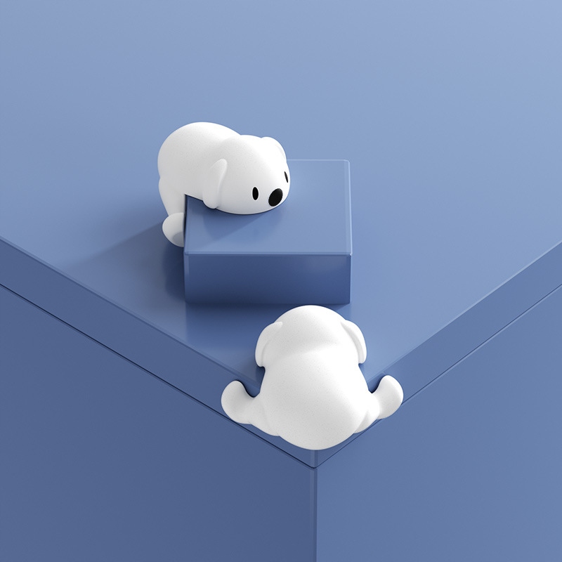 ZABEZPIECZENIA SZAFEK NA ROGI NAROŻNIKI KANTY MEBLI STOŁU OSŁONA MISIE 2SZT - zdjęcie 5