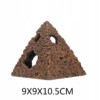 DEKORACJE DO AKWARIUM OZDOBA AKWARIOWA PIRAMIDY KOMPLET 3 SZT 8,5-12,5cm - miniatura 5