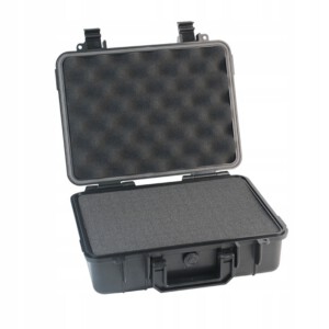 WALIZKA TRANSPORTOWA WODOSZCZELNA Z GĄBKĄ HERMETYCZNA NARZĘDZIA BROŃ roz. S - miniatura 9