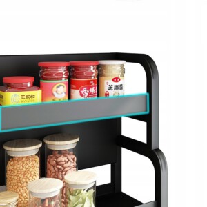 KUCHENNY STOJĄCY Organizer SZAFKA STALOWA 3poziomy - miniatura 2