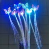 ZESTAW SPINEK DO WŁOSÓW MOTYLKI 5x KOLOROWE FESTIWAL WARKOCZE ŚWIECĄCE LED - miniatura 4