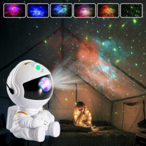 PROJEKTOR GWIAZD NIEBA ASTRONAUTA KOSMOS PILOT RZUTNIK PREZENT DLA DZIECI - miniatura 9