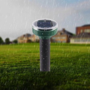 ULTRADŹWIĘKOWY ODSTRASZACZ SOLARNY NA KRETY NORNICE SZCZURY WĘŻE SZKODNIKI - miniatura 14