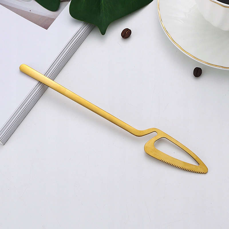 ZESTAW KOMPLET SZTUĆCÓW STAL NIERDZEWNA NÓŻE WIDELCE ŁYŻKI 32szt ZŁOTE - obrazek 5