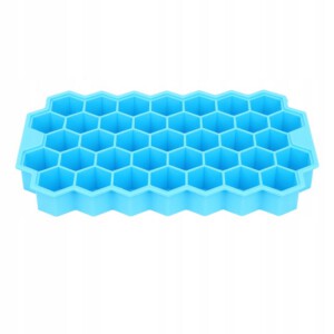 FOREMKA do LODU SILIKONOWA z POKRYWKĄ Hex DUŻA - miniatura 3