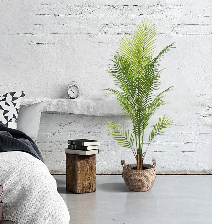 SZTUCZNA Roślina ARECA PALMA HAWAJSKA W DONICZCE REALISTYCZNA 120cm ŁADNA - obrazek 3