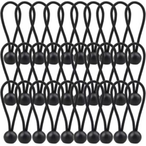 Organizer ŚCIĄGACZ do PLANDEKI OGRODOWEJ POKROWCA MASZTU Kempingowy 30szt - miniatura 6