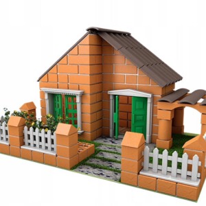 ZESTAW DO BUDOWY DOMKU ZABAWKA DLA DZIECI PREZENT DIY MINIATUROWY DOMEK - miniatura 2