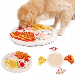 PLUSZOWA PIZZA dla psa ZABAWKA Mata EDUKACYJNA XL - miniatura 13