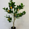 SZTUCZNA Roślina DRZEWKO CYTRYNOWE W DONICZCE REALISTYCZNE 90cm ŁADNE - miniatura 5