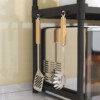 PÓŁKA KUCHENNA pod mikrofalówkę SZAFKA ORGANIZER BIAŁA 3poziomy 48cm REGAŁ - miniatura 7