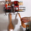PÓŁKA Łazienkowa PRYSZNICOWA WISZĄCA Czarna METAL - miniatura 3