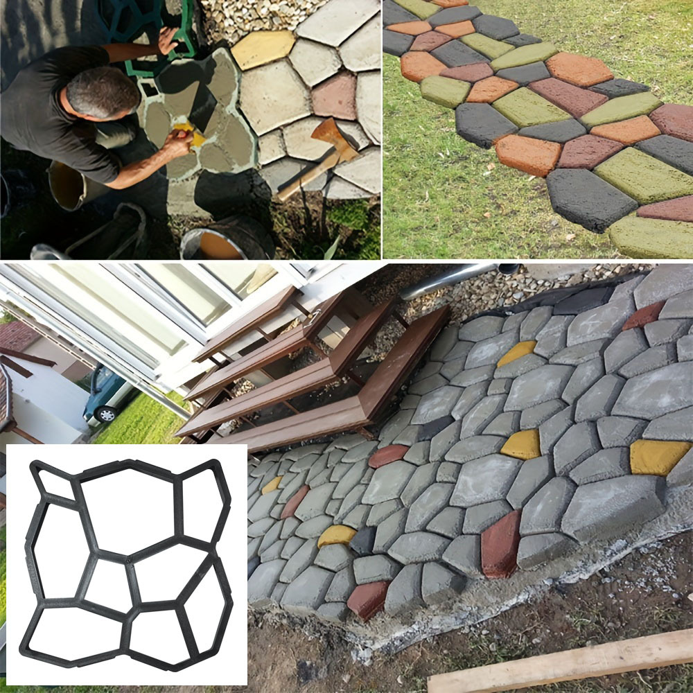 Wielorazowa Forma do KOSTKI BRUKOWEJ ZALEWANA BETONEM 43cm ŚCIEŻKA CHODNIK - obrazek 7