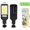 LAMPA SOLARNA ULICZNA Działka DOM 117 LED COB 6 godzin MOCNA Latarnia - miniatura 10