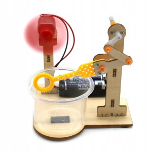 ZESTAW ZRÓB TO SAM DIY ZABAWKA DLA DZIECI MASZYNKA DO BANIEK MYDLANYCH STEM - miniatura 3