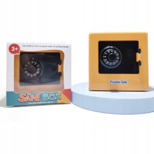 SEJF ZABAWKA DLA DZIECI SKARBONKA NA KOD SZYFR KIESZONKOWA BLUE PREZENT - miniatura 5