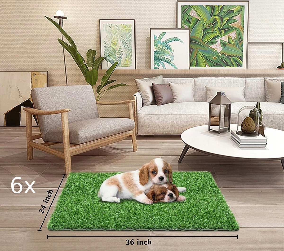 SZTUCZNA TRAWA TRAWNIK NA BALKON TARAS OGRÓD OZDOBNA PIĘKNA 30x30cm - obrazek 8