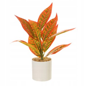 SZTUCZNA Roślina W DONICZCE REALISTYCZNA 34cm KRZACZEK Bonsai DEKORACJA