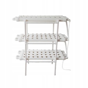 Zestaw system do HYDROPONIKI do WARZYW SAŁATY 108 miejsc +POMPA STELAŻ UPVC - miniatura 4