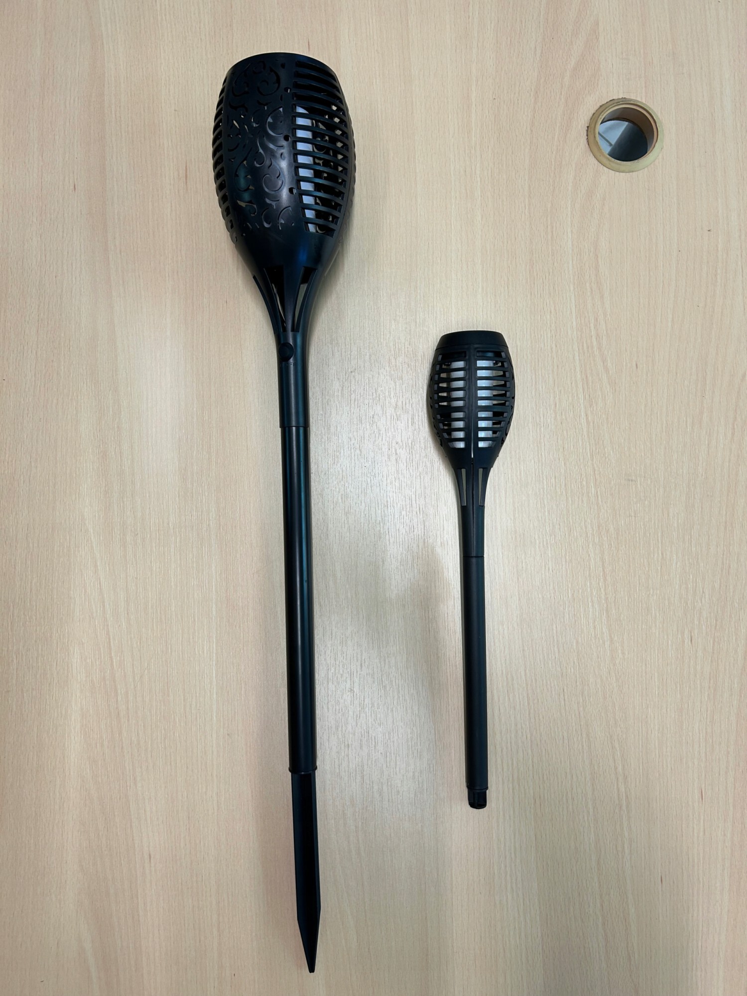 Lampa SOLARNA Płomień 2200mAh 96LED 76cm POCHODNIA Ogrodowa OGROMNA XXXXL - zdjęcie 15