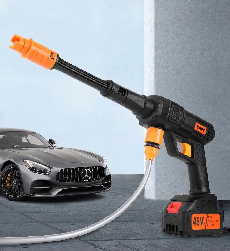 MYJKA Ciśnieniowa AKUMULATOROWA do 100bar ZESTAW 600W OGRODOWA - obrazek 8