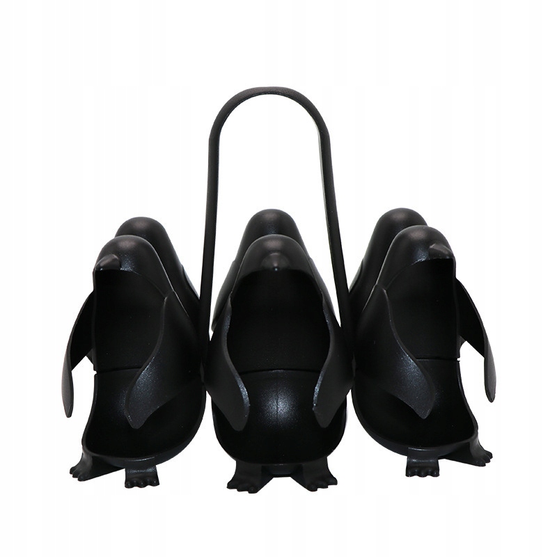 UCHWYT FORMA STOJAK DO GOTOWANIA JAJEK NA 6 SZTUK PINGWINY - obrazek 2