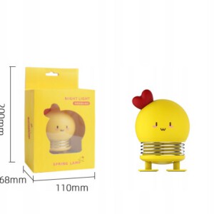 LAMPKA LAMPA NOCNA DLA DZIECI LED BEZPRZEWODOWA USB RENIFER PREZENT - miniatura 13