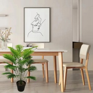 SZTUCZNA Roślina PALMA do 50cm DEKORACJA do DOMU BIURA PATIO Realistyczna - miniatura 6