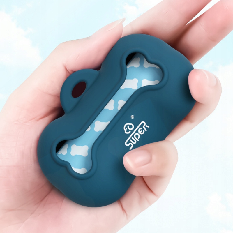 POJEMNIK ETUI NA WORECZKI NA PSIE ODCHODY DO OBROŻY 3 ROLKI W ZESTAWIE - obrazek 7