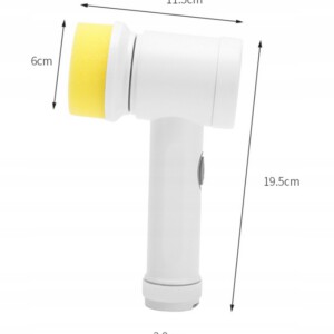 ELEKTRYCZNA Szczotka OBROTOWA USB KUCHNIA ŁAZIENKA - miniatura 6