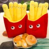 DUŻE PLUSZOWE FRYTKI MASKOTKA PLUSZAK ZABAWKA DLA DZIECI LUB ZWIERZĄT 30cm - miniatura 9
