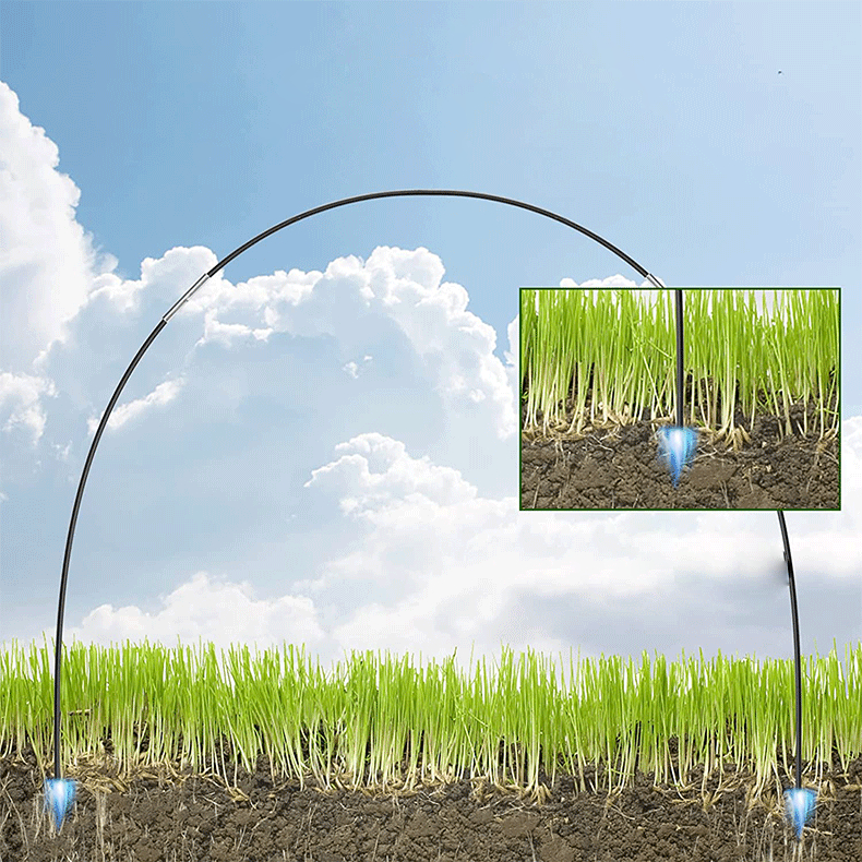 STELAŻ Szklarnia Tunel Szkielet OGRODOWY do UPRAW +KLIPSY I ŚLEDZIE - zdjęcie 10