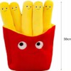 DUŻE PLUSZOWE FRYTKI MASKOTKA PLUSZAK ZABAWKA DLA DZIECI LUB ZWIERZĄT 30cm - miniatura 4