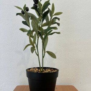 SZTUCZNA Roślina DRZEWKO OLIWNE W DONICZCE REALISTYCZNA 35cm ŁADNY KRZACZEK - miniatura 2