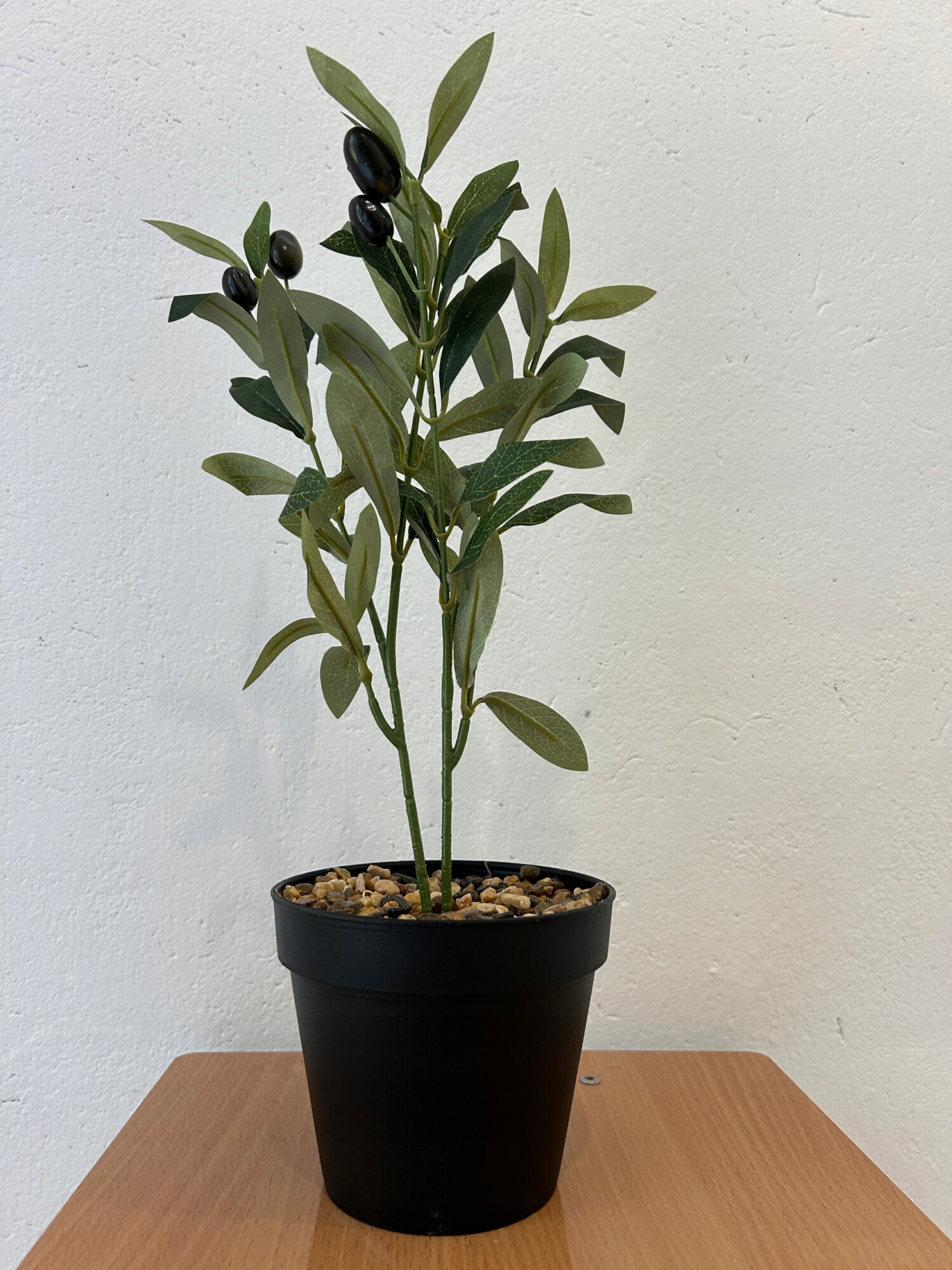 SZTUCZNA Roślina DRZEWKO OLIWNE W DONICZCE REALISTYCZNA 35cm ŁADNY KRZACZEK - zdjęcie 2