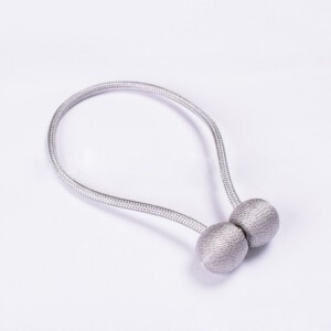 SPINKA ZAPIĘCIE ZASŁON Firan KLAMRA MAGNES Biała - miniatura 6