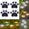 Lampka SOLARNA ŁAPKA Ciepła BARWA Dekoracyjna Ogrodowa WBIJANA IP65 1szt - miniatura 2