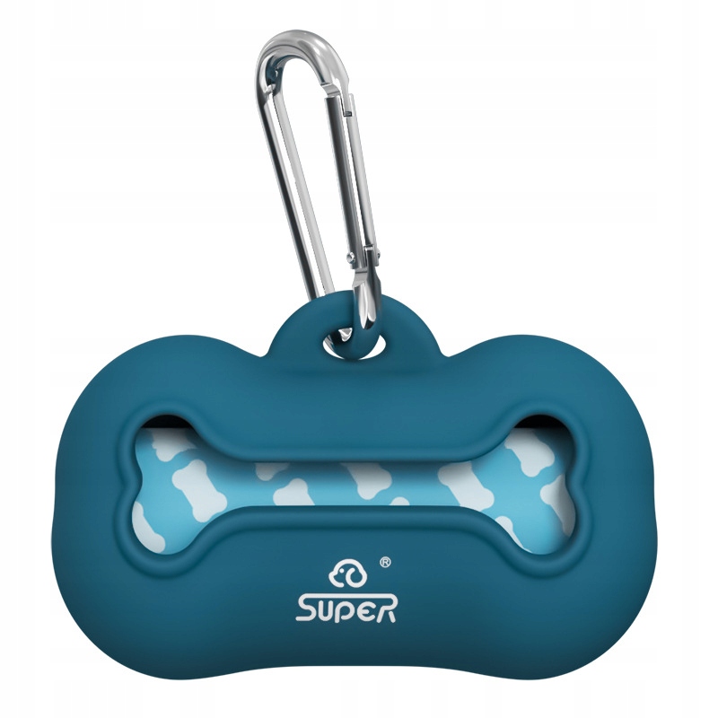 POJEMNIK ETUI NA WORECZKI NA PSIE ODCHODY DO OBROŻY 3 ROLKI W ZESTAWIE - obrazek 2