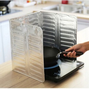 EKRAN do smażenia OSŁONA ALU przeciw ROZPRYSKOM OLEJU Czysta KUCHNIA 1szt - miniatura 14