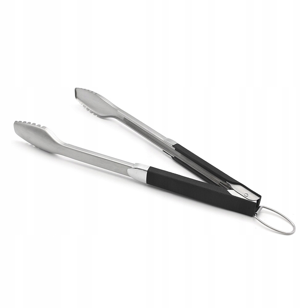 SZCZYPCE DO GRILLA Stal 430 NIERDZEWNA XXL 45cm - zdjęcie 3