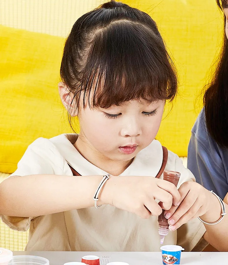 Zabawka DIY KOLOROWE DESERY LODY POSYPKI Zrób to Sam SENSORYCZNA XL ZESTAW - obrazek 13