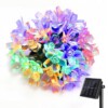 Lampki SOLARNE Ogrodowe KOMPLET 5 metrów 20 LED Kwiatki KOLOROWE Dzieci - miniatura 1