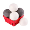 KULE WEŁNIANE KULKI do PRANIA Suszarki ZMIĘKCZAJĄCE na KŁACZKI 5cm x 6szt - miniatura 3