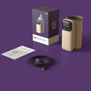 Podgrzewacz do BUTELEK Podróżny PRZENOŚNY TURYSTYCZNY 6 poziomów 37-55 st C - miniatura 5