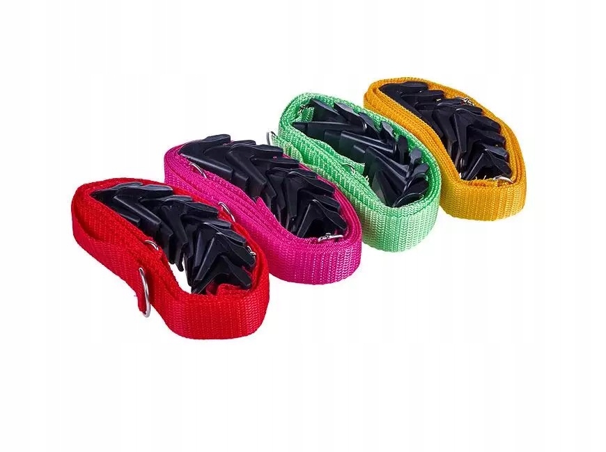 WIESZAK x8 NA DRZWI Rozwijany TAŚMA TORBY UBRANIA - obrazek 4