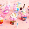 Zabawka DIY KOLOROWE DESERY LODY POSYPKI Zrób to Sam SENSORYCZNA XL ZESTAW - miniatura 16
