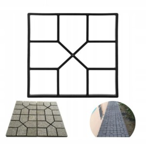 Wielorazowa Forma do KOSTKI BRUKOWEJ ZALEWANA BETONEM 40cm ŚCIEŻKA CHODNIK - miniatura 2